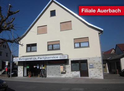 Unsere Metzgerei-Filiale in Elztal-Auerbach