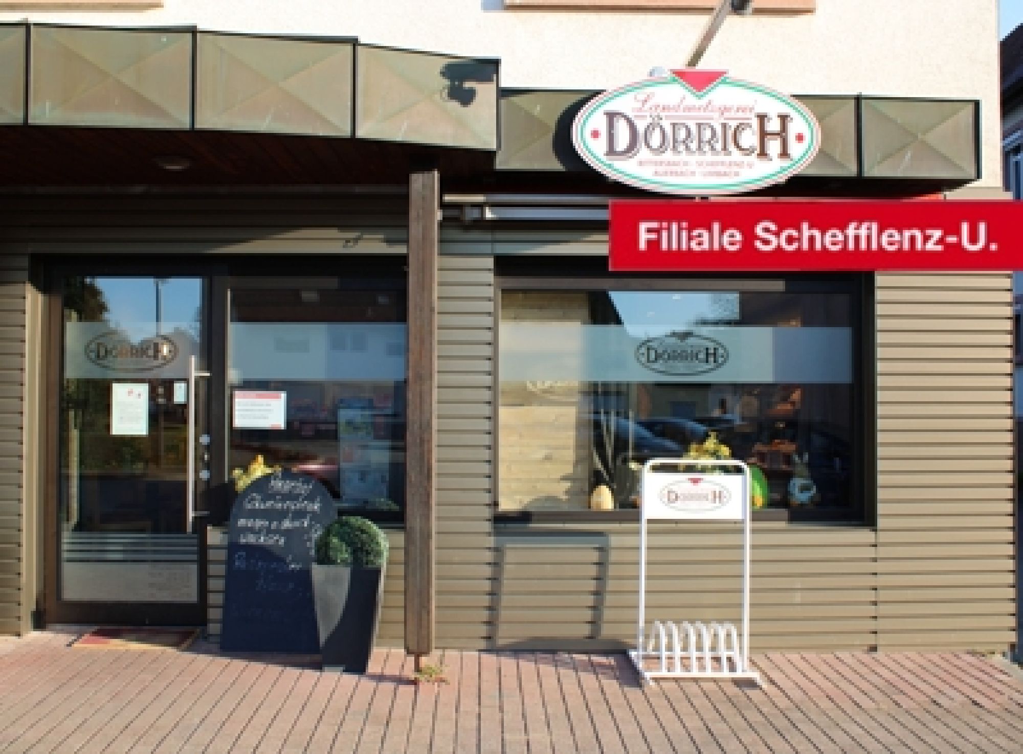 Unsere Metzgerei-Filiale in Unterschefflenz